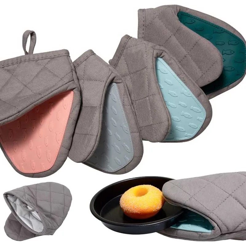 Oven Mitt Silicone - 1 adet silikon haşlanma önleyici fırın