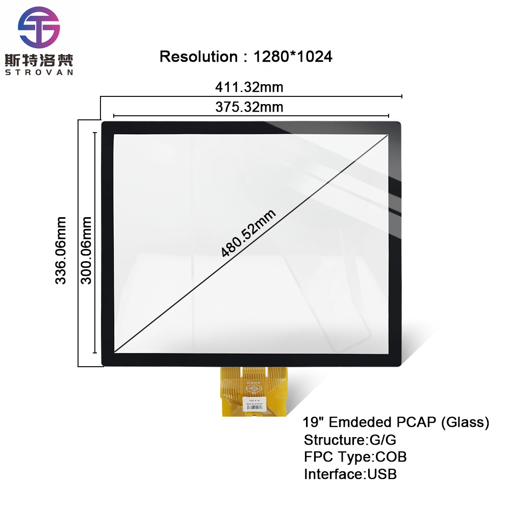 Touchscreen Glove Capacitive - 19 İnç PCAP Ekran Endüstriyel Kapasitif
