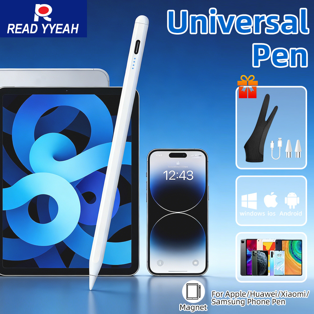 Touchscreen Glove Capacitive - 2025 Yeni Evrensel Stylus Kalem Eldivenli