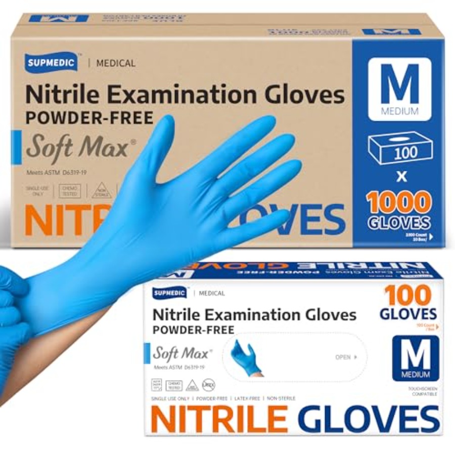Exam Glove Nitrile - Tıbbi Yumuşak Malzeme ™ Nitril Muayene