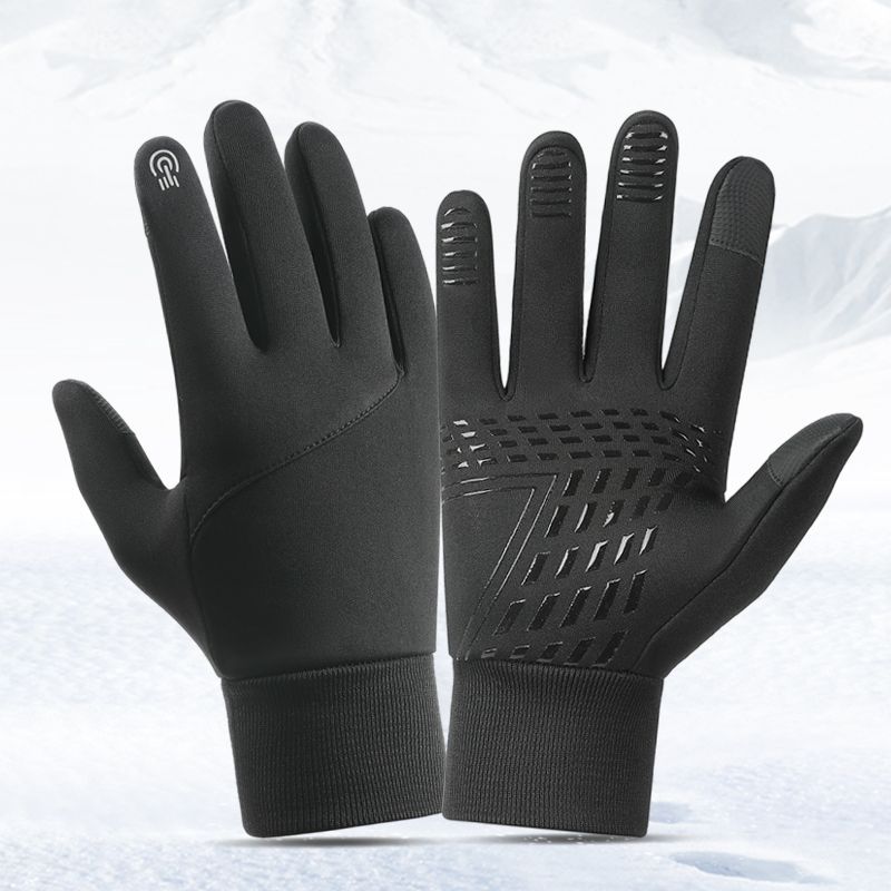 Ski Glove Waterproof - Erkekler için bisiklet eldiveni kadın motosikletçi