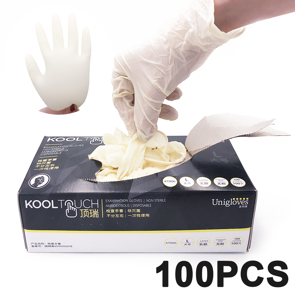 Exam Glove Nitrile - 100 adet nitril tek kullanımlık eldivenler
