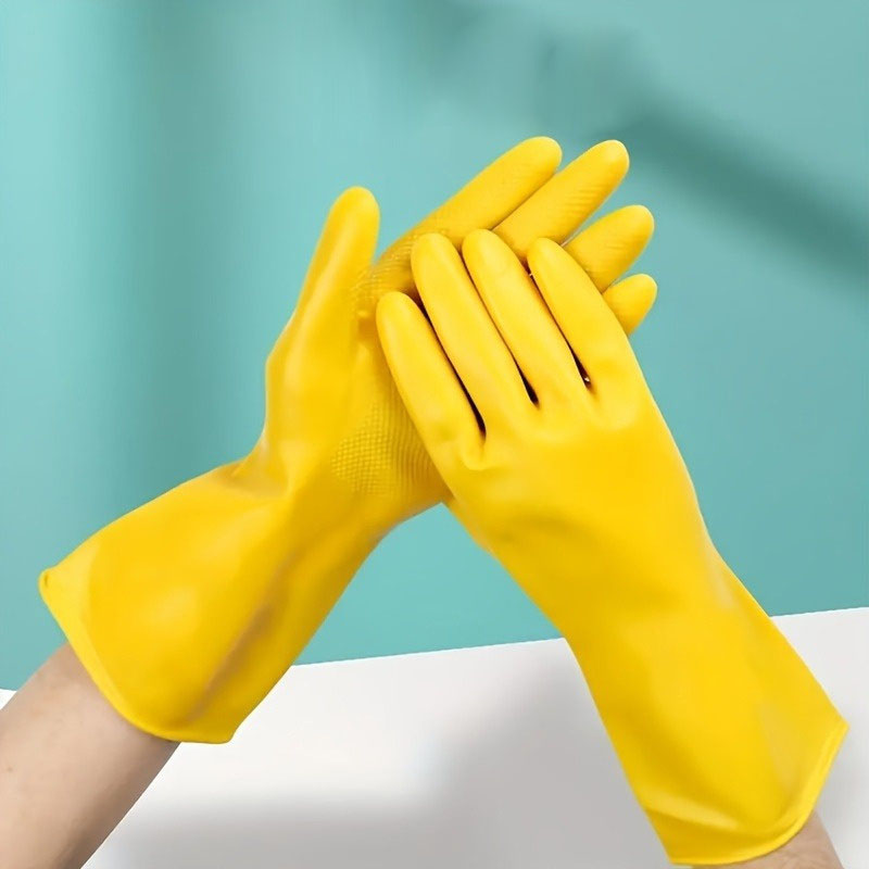 Dish Glove Rubber - 1 çift (2 adet) lastik eldiven