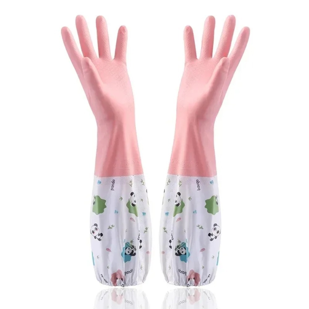 Dish Glove Rubber - Genişletilmiş Su Geçirmez Kauçuk Mutfak Eldivenleri