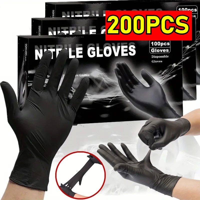 Latex Disposable Glove - Tek kullanımlık nitril su geçirmez eldivenler