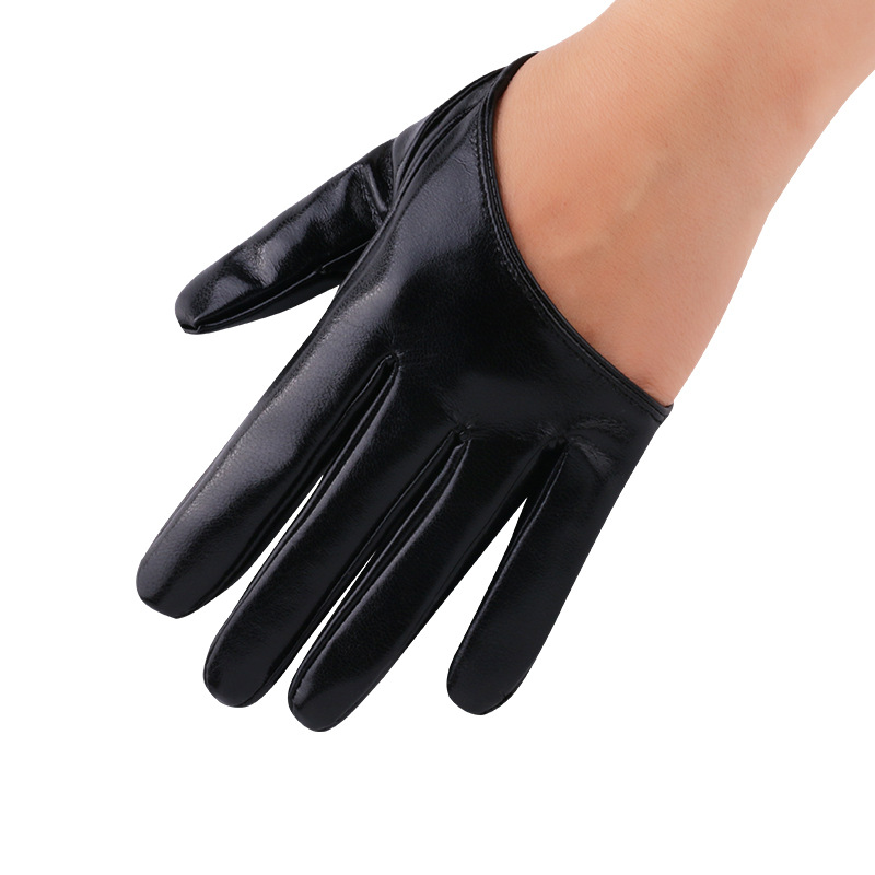 Leather Driving Glove - 1 çift Moda Kadın Sıkı Tam