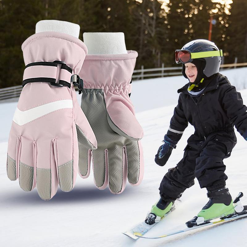 Winter Glove Insulated - Çocuk Eldivenleri Su Geçirmez Yalıtımlı Snowboard