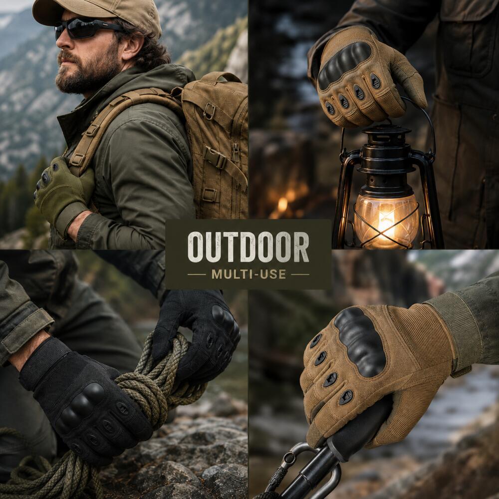 Work Glove Impact - Darbeye Dayanıklı Eğitim Taktik Eldivenleri, Aşınmaya