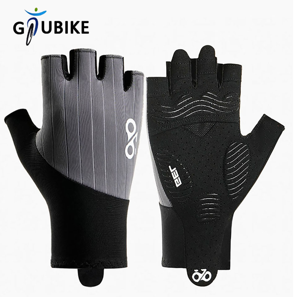 Cycling Glove Padded - GTUBIKE yarım parmak bisiklet bisiklet eldiveni