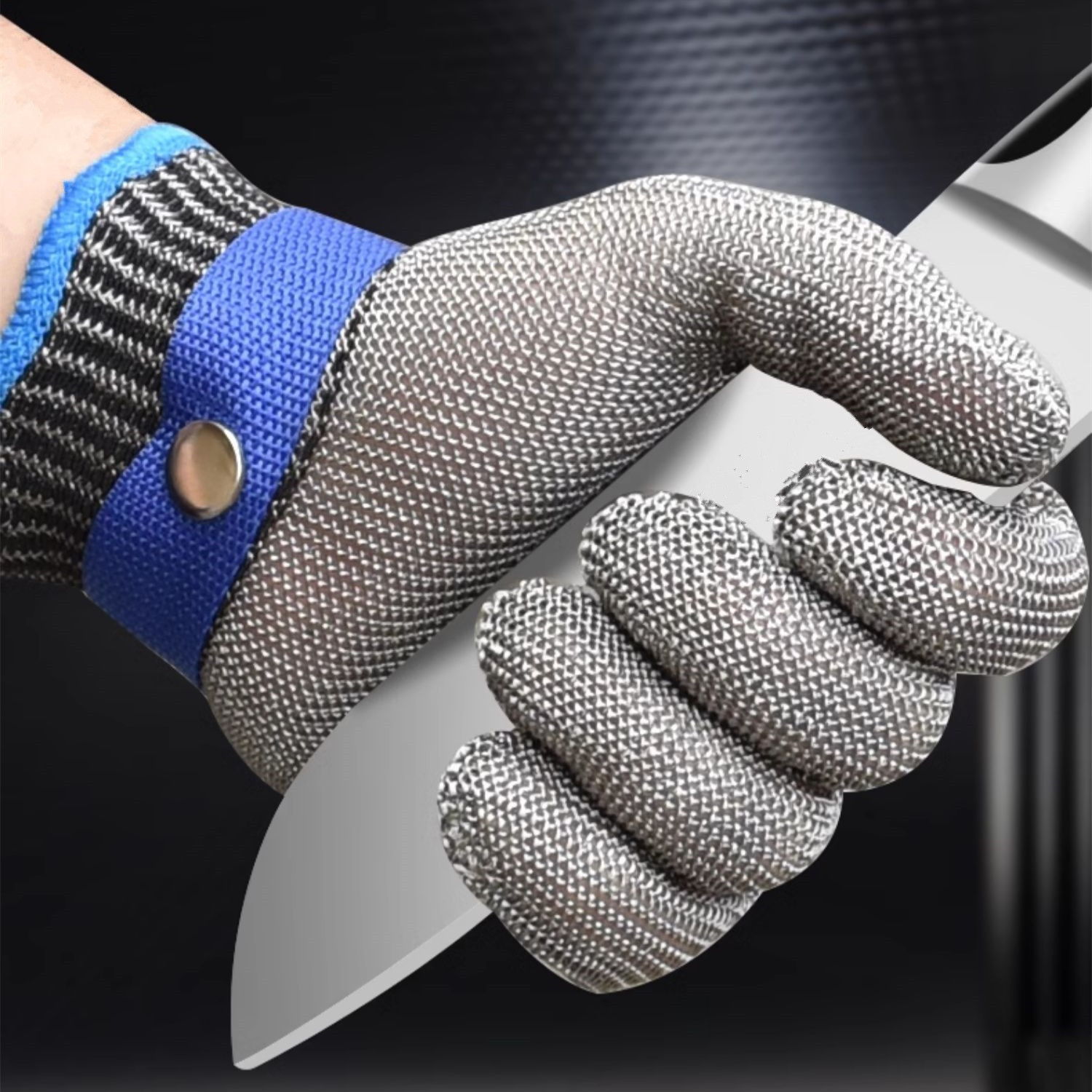 Cut Resistant Glove - Kesilmeye Karşı Koruyucu Metal Örgü Eldiven,