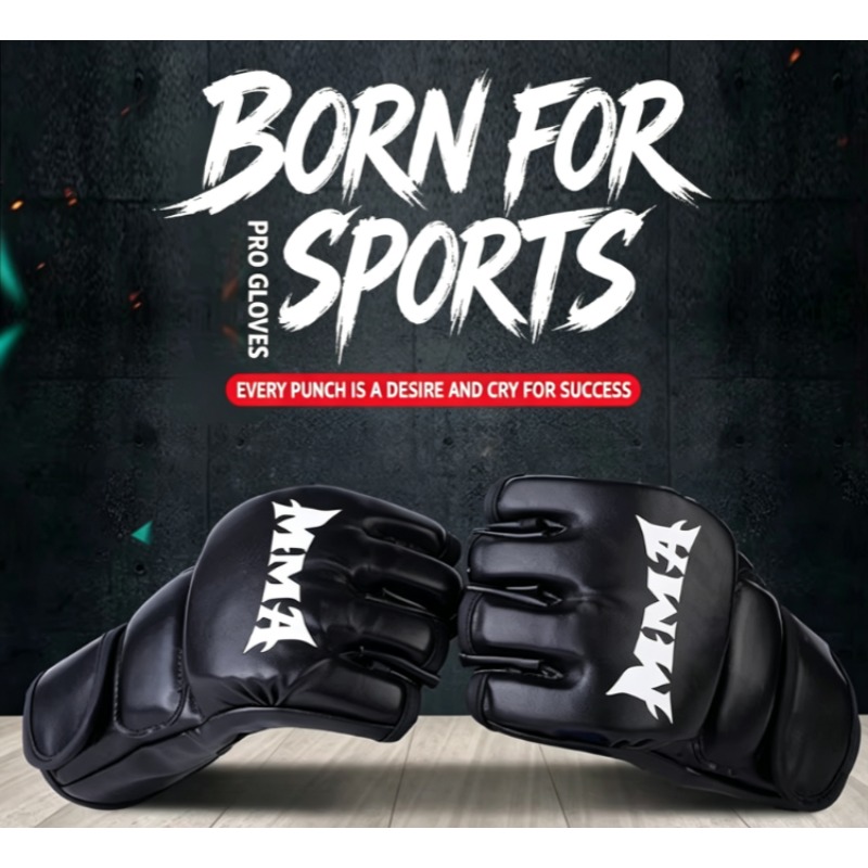 Motorcycle Glove Knuckle - Profesyonel Boks Antrenman Fitness Eldivenleri Yarım