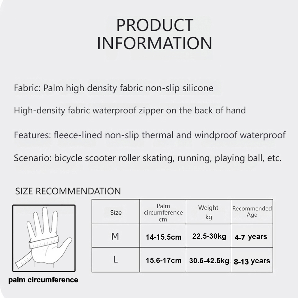 GTUBIKE çocuk eldivenleri sıca - Ski Glove Waterproof incelemesi ve fiyatı
