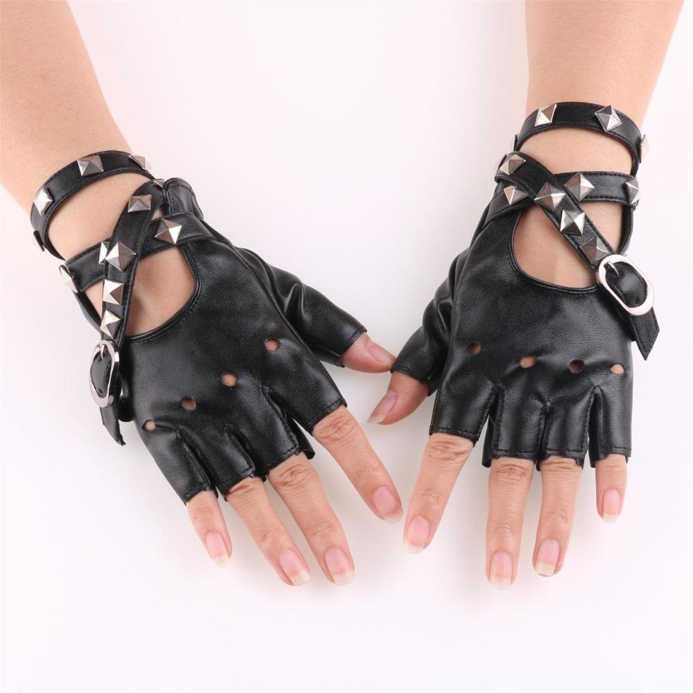 Unisex parmaksız sürüş PU deri - Leather Driving Glove incelemesi ve fiyatı
