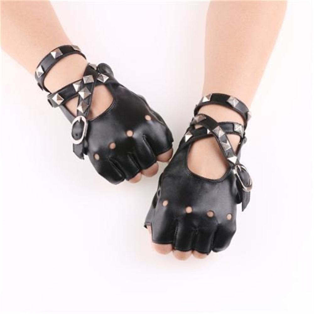 Unisex parmaksız sürüş PU deri - Leather Driving Glove incelemesi ve fiyatı