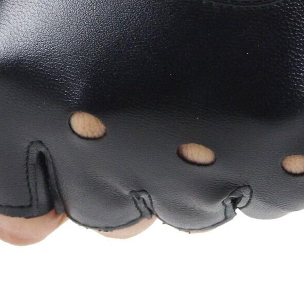 Unisex parmaksız sürüş PU deri - Leather Driving Glove incelemesi ve fiyatı