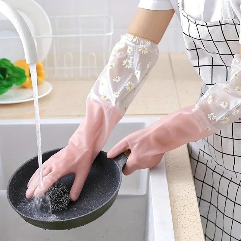 Ev Tipi Uzun Kollu Lastik Eldi - Dish Glove Rubber incelemesi ve fiyatı