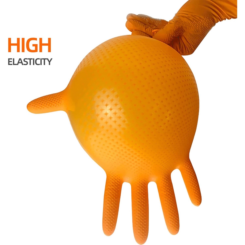 8mil Ağır Endüstriyel Turuncu  - Nitrile Mechanic Glove incelemesi ve fiyatı