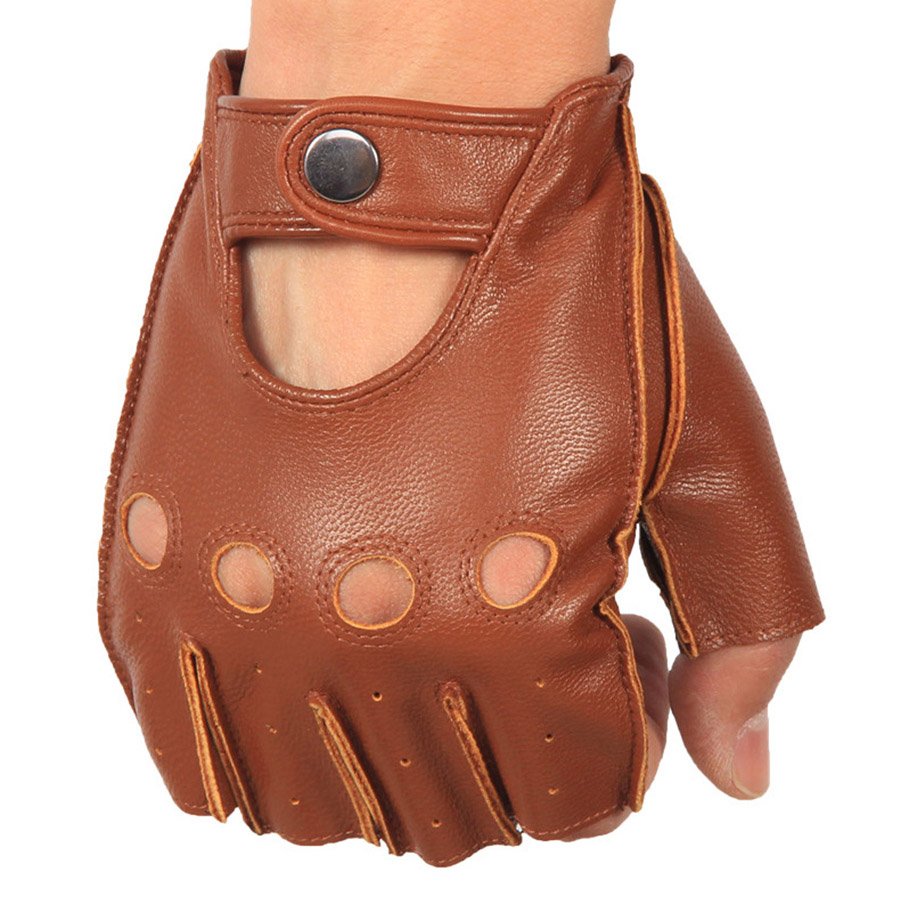 Yüksek Kaliteli adamın Yarım P - Leather Driving Glove incelemesi ve fiyatı