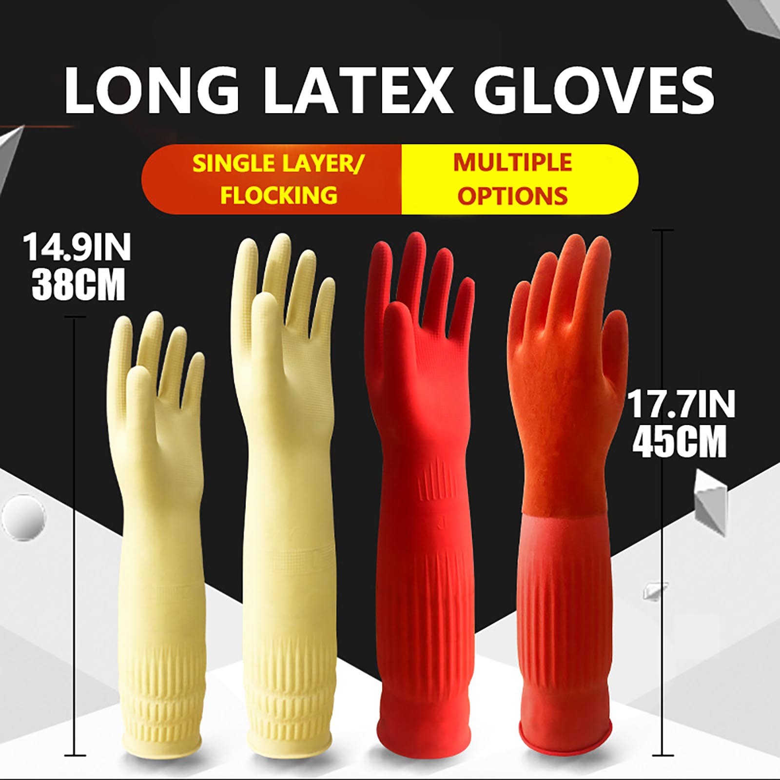 1 çift Esnek Rahat Kauçuk Temi - Dish Glove Rubber incelemesi ve fiyatı