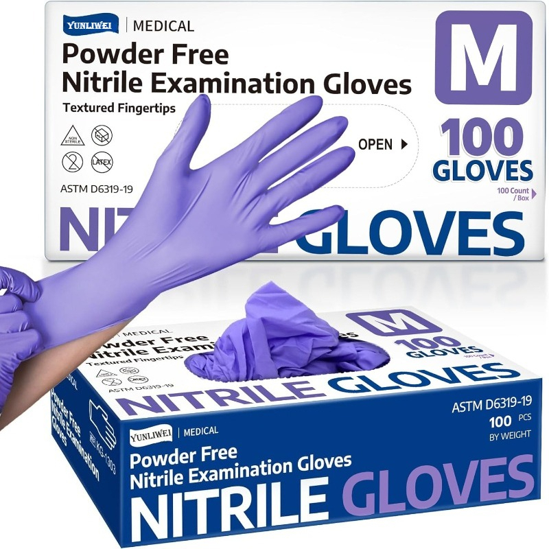 Tek Kullanımlık Eldivenler Mor - Exam Glove Nitrile incelemesi ve fiyatı