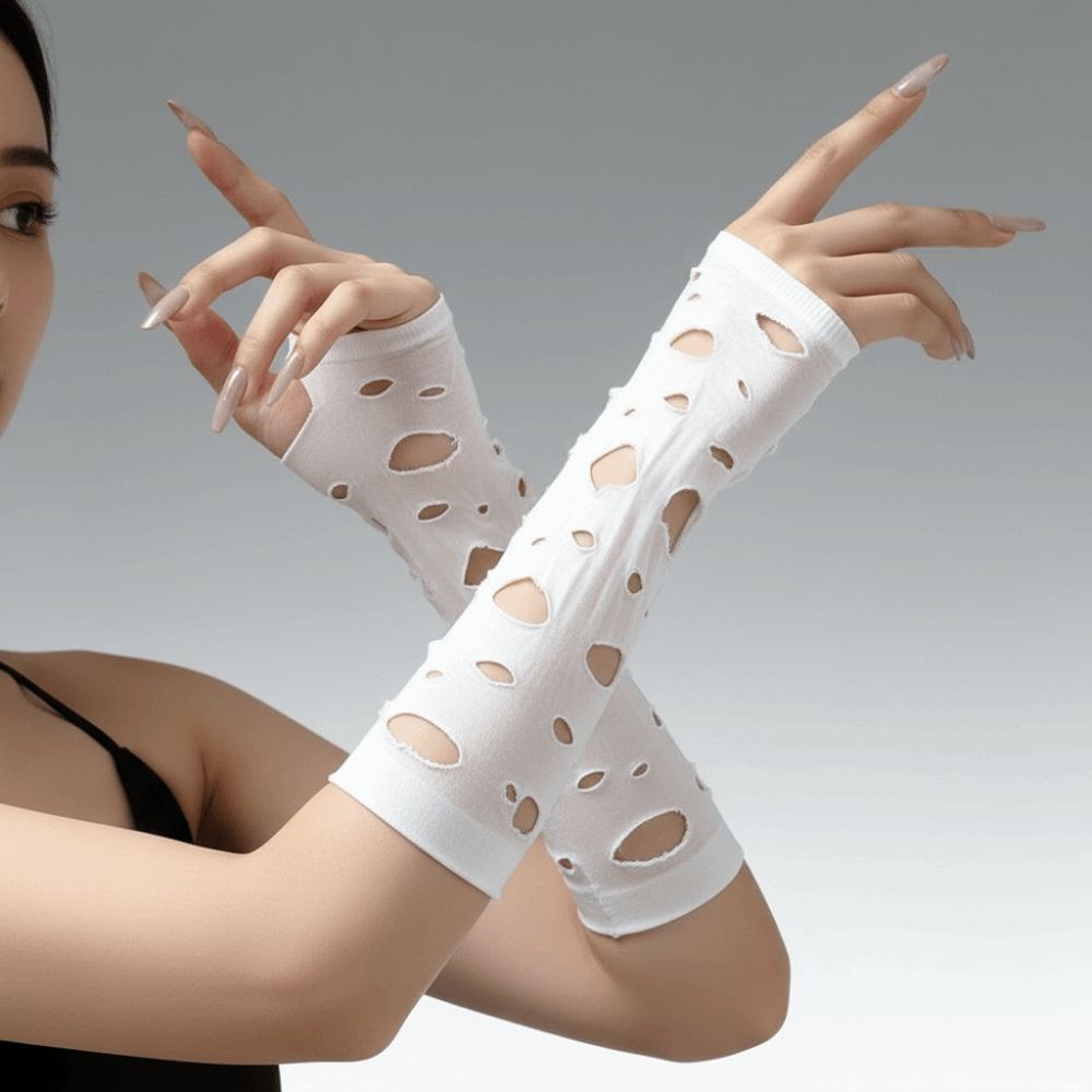 Kolluklar Yırtık Kol Isıtıcıla - Fingerless Glove Knit incelemesi ve fiyatı