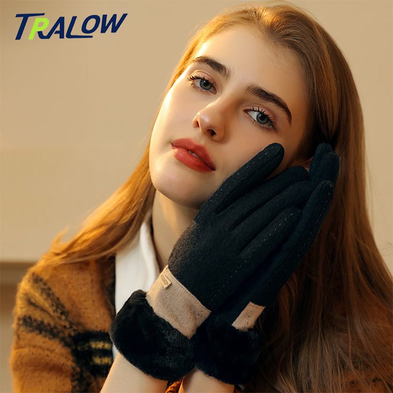 TRALOW Kadın Kışlık Örgü Dokun - Wool Glove Lined incelemesi ve fiyatı