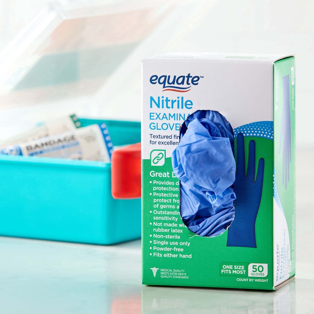 Equate Nitril Muayene Eldivenl - Exam Glove Nitrile incelemesi ve fiyatı