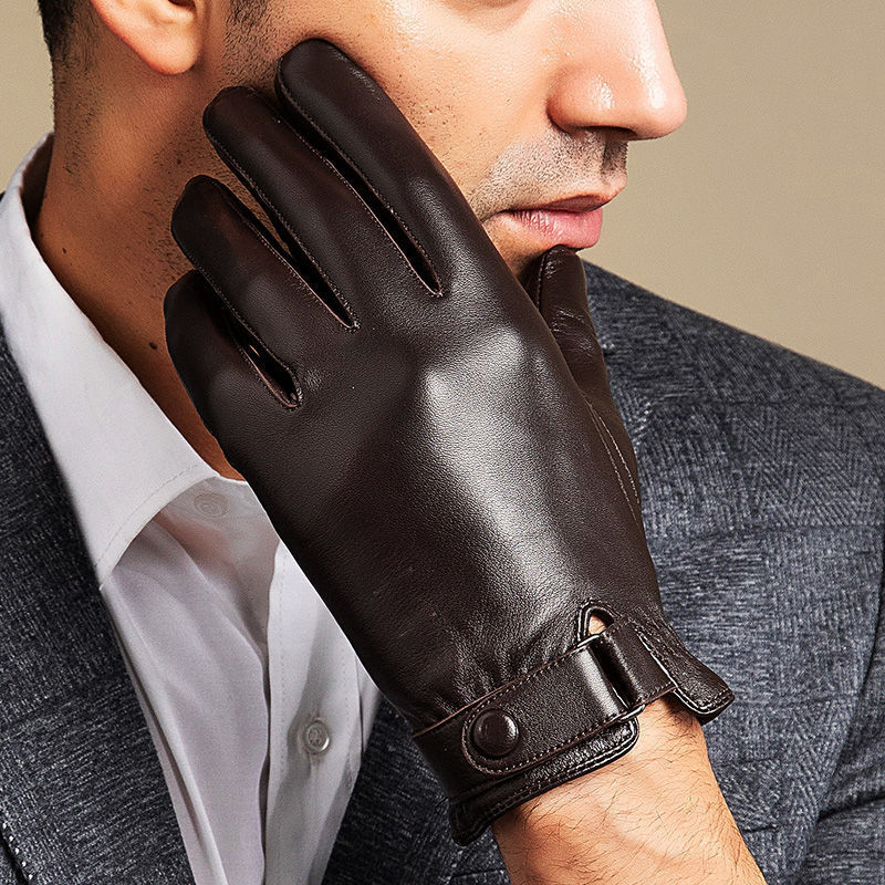 2024 erkek Koyun Derisi Deri E - Leather Driving Glove incelemesi ve fiyatı
