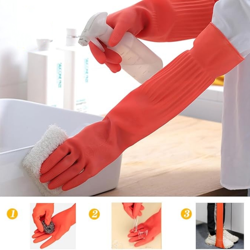 45CM Ekstra Uzun Kauçuk Temizl - Dish Glove Rubber incelemesi ve fiyatı