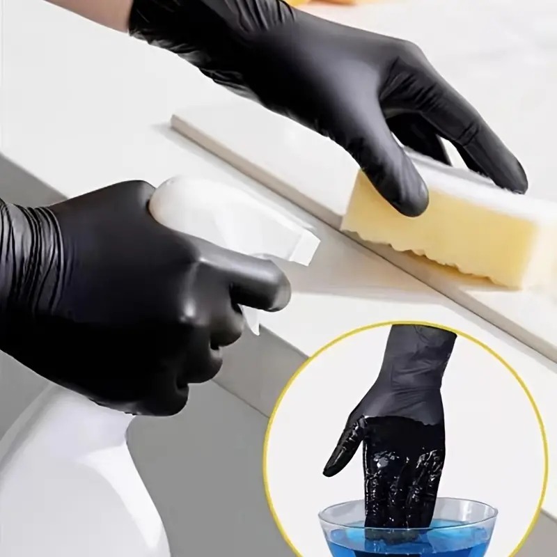100/50/20 adet siyah nitril el - Nitrile Mechanic Glove incelemesi ve fiyatı