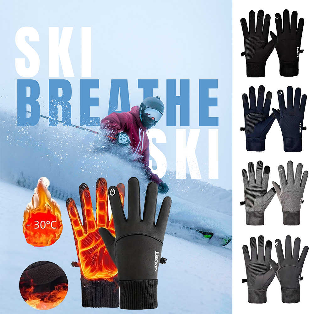 Kış bisiklet eldivenleri rüzga - Ski Glove Waterproof incelemesi ve fiyatı