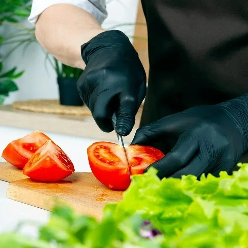 Siyah Nitril Eldivenler Tek Ku - Nitrile Mechanic Glove incelemesi ve fiyatı