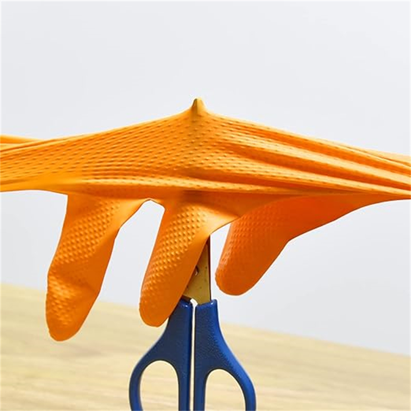 Ağır Hizmet Tipi Turuncu Nitri - Nitrile Mechanic Glove incelemesi ve fiyatı