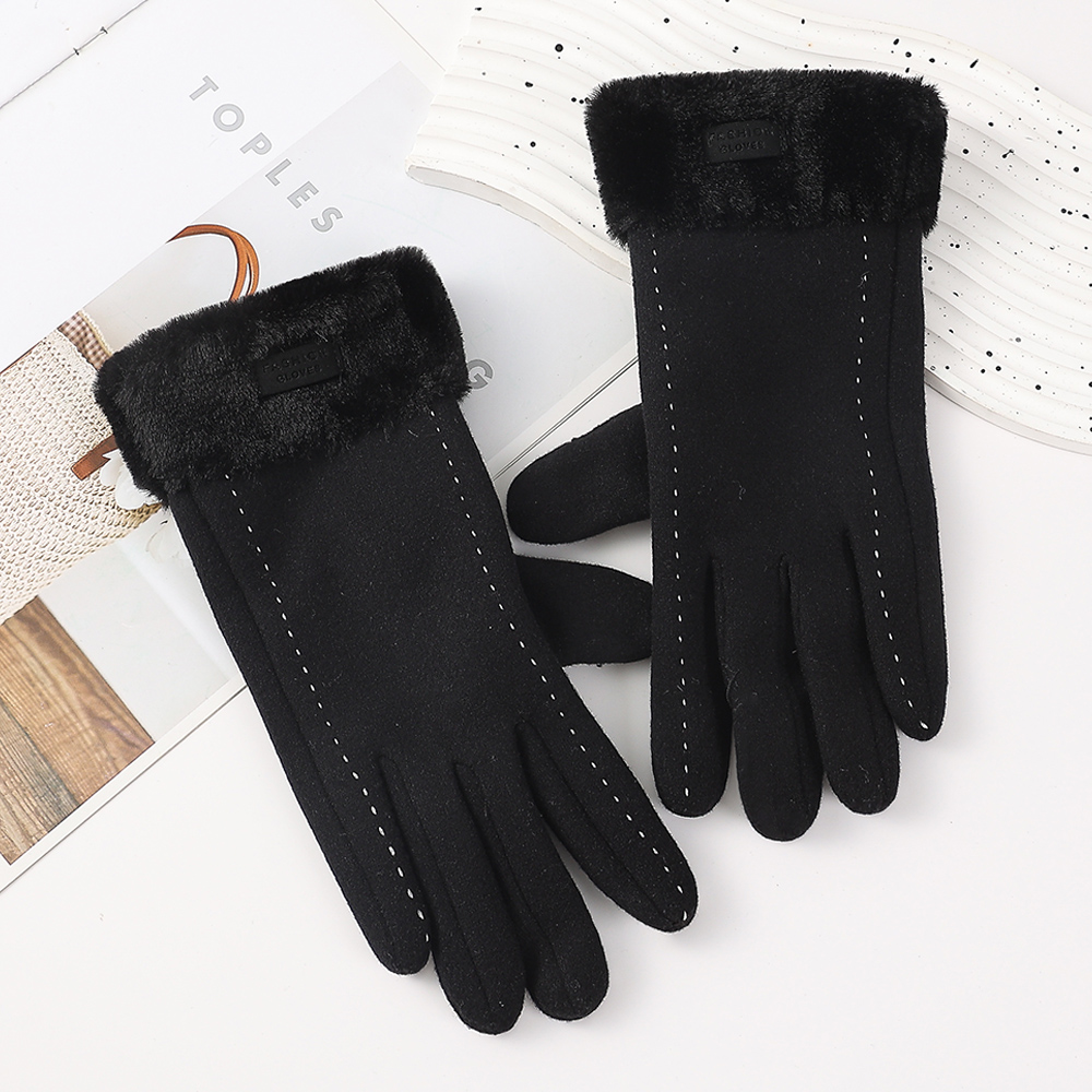 Kadınlar kış eldiven üst parma - Wool Glove Lined incelemesi ve fiyatı