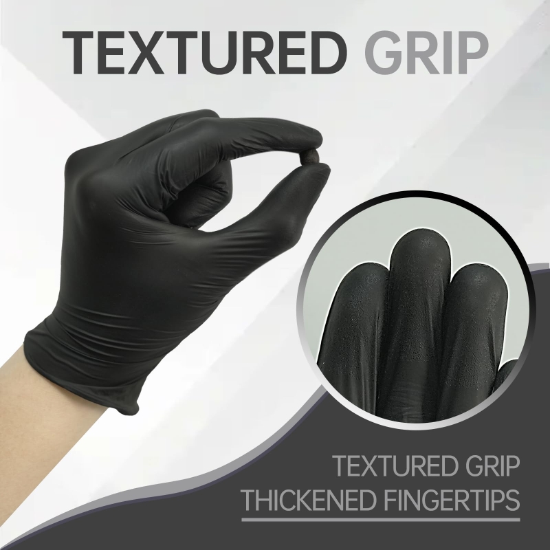 100 adet siyah nitril eldiven  - Latex Disposable Glove incelemesi ve fiyatı