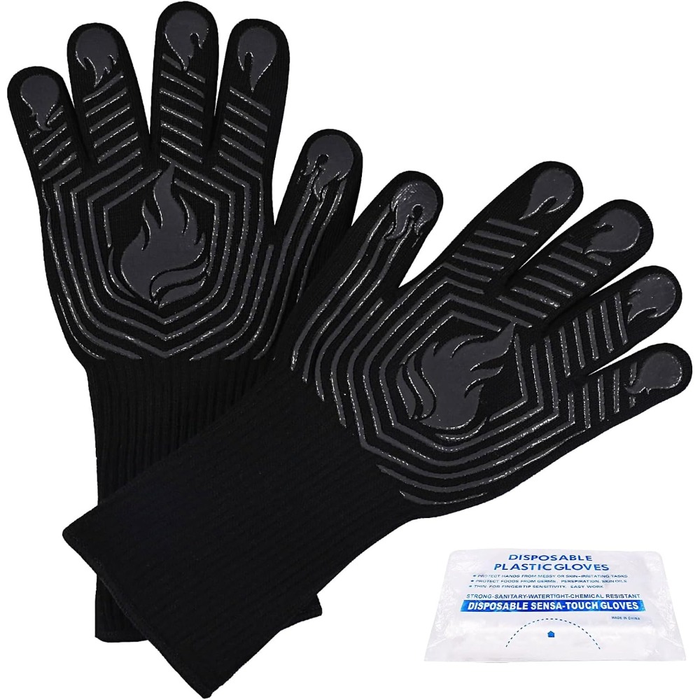 Barbekü Eldivenleri, 1472 ° F  - Heat Resistant Glove incelemesi ve fiyatı